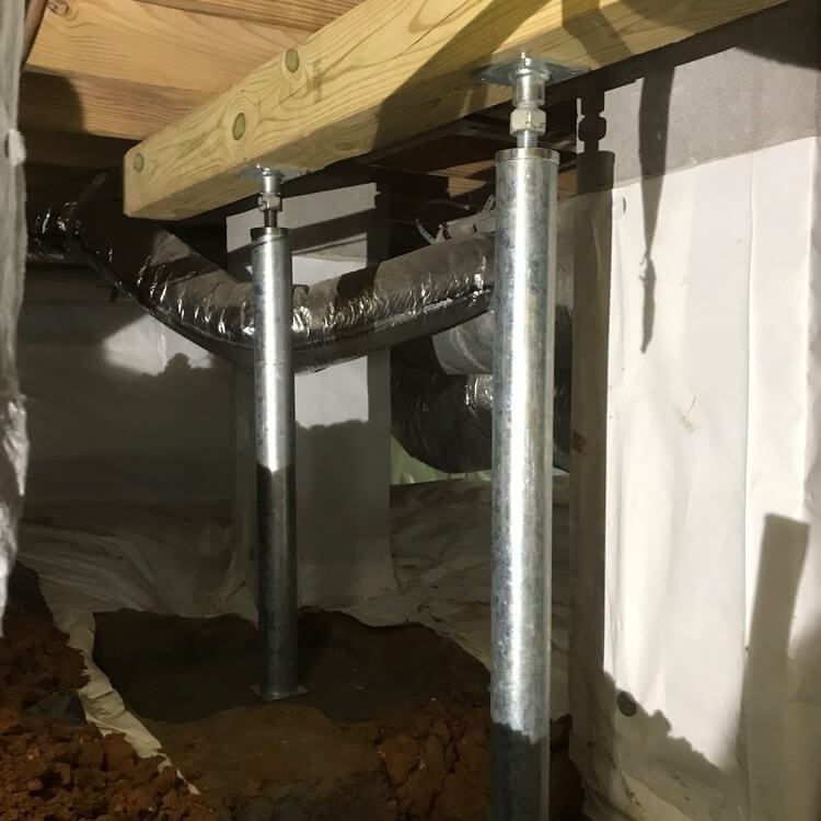 Crawl Space Adjustment Guardian Foundation RepairCrawl Space Adjustment Guardian Foundation Repair