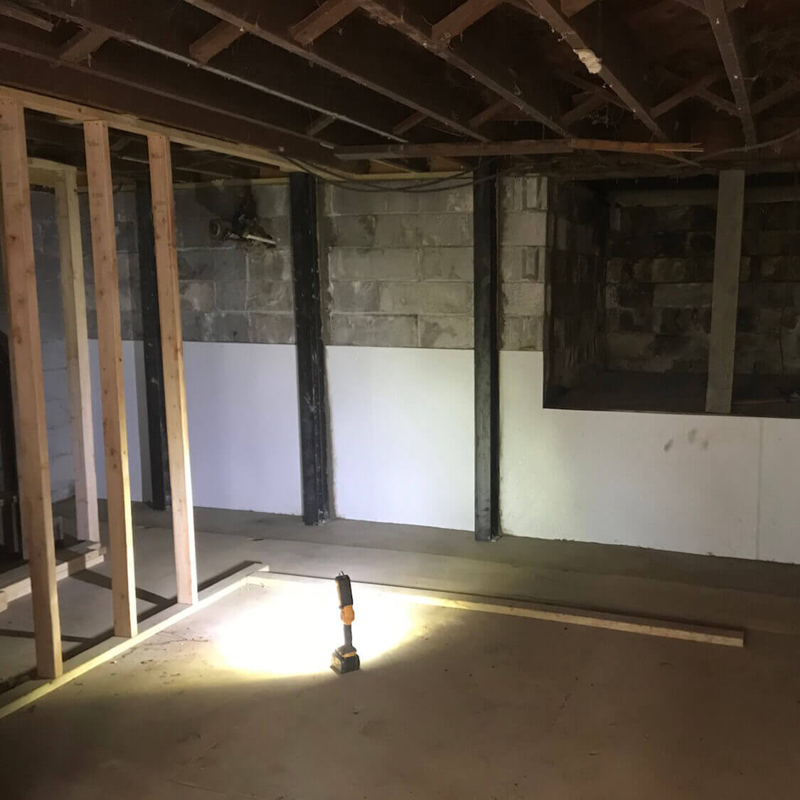 Interior Basement Waterproofing Services in Knoxville - Guardian