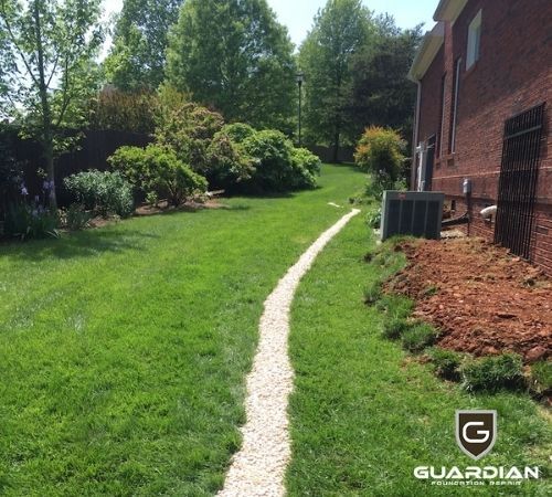 French Drain System - Guardian Foundation Repair