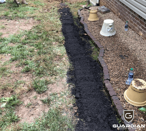 French Drain Installation - Guardian Foundation Repair