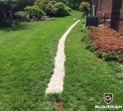French Drain Service in Knoxville - Guardian Foundation Repair